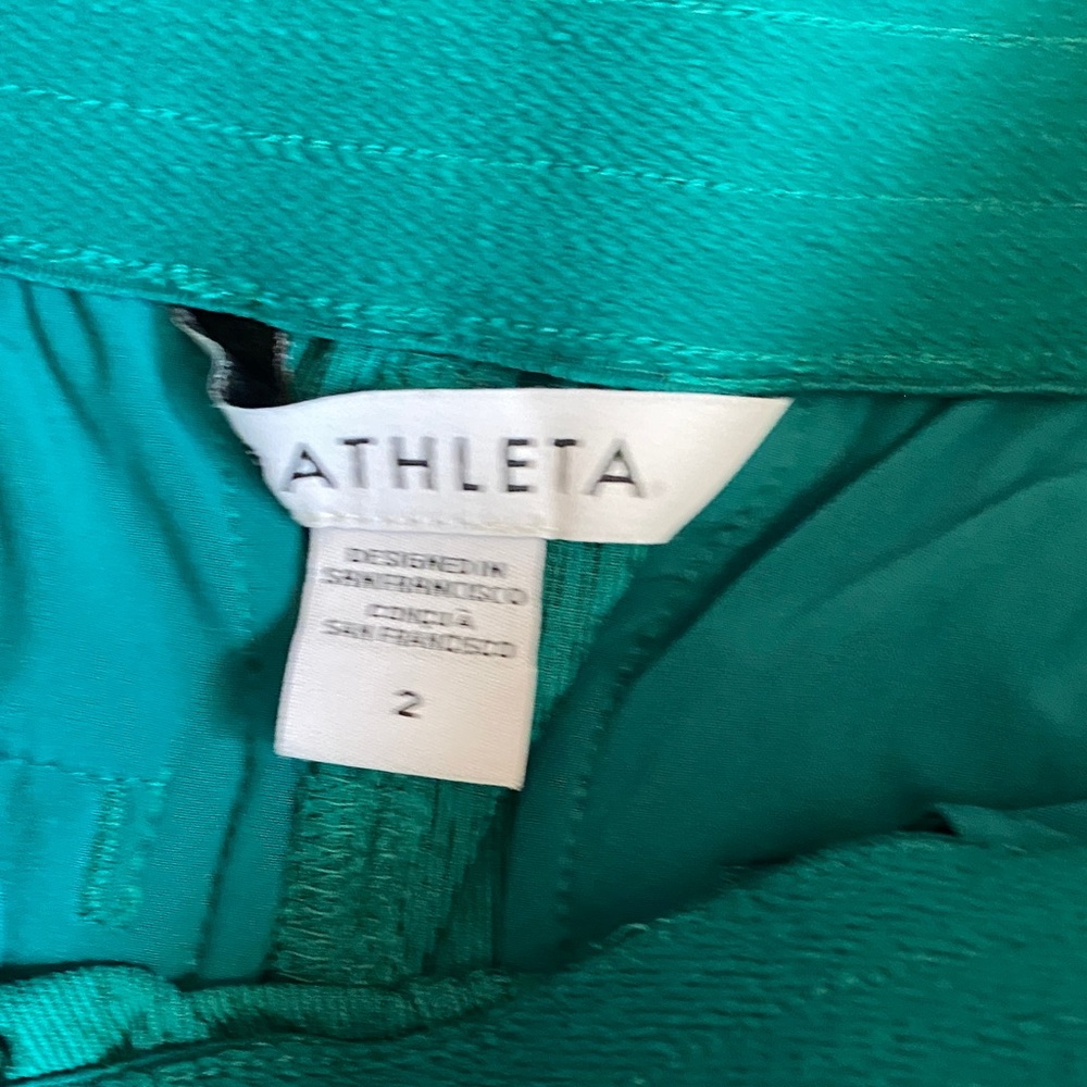 Athleta Women's Teal Athletic Shorts - Picture 8 of 8